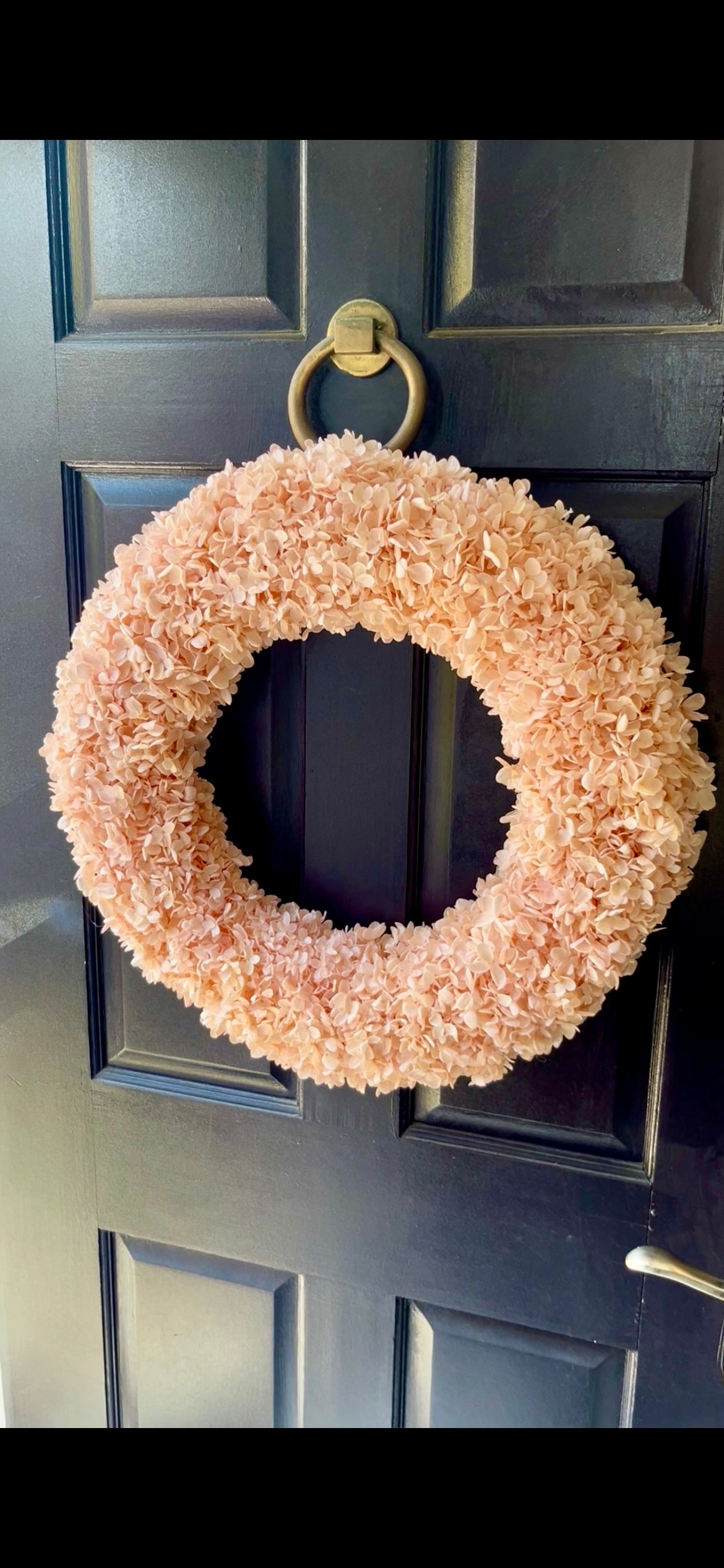 Premium Pink Wreath – Handcrafted Faux Floral Wreath for Front Door, Nursery, Weddings & Seasonal Décor | JD Home + Holiday