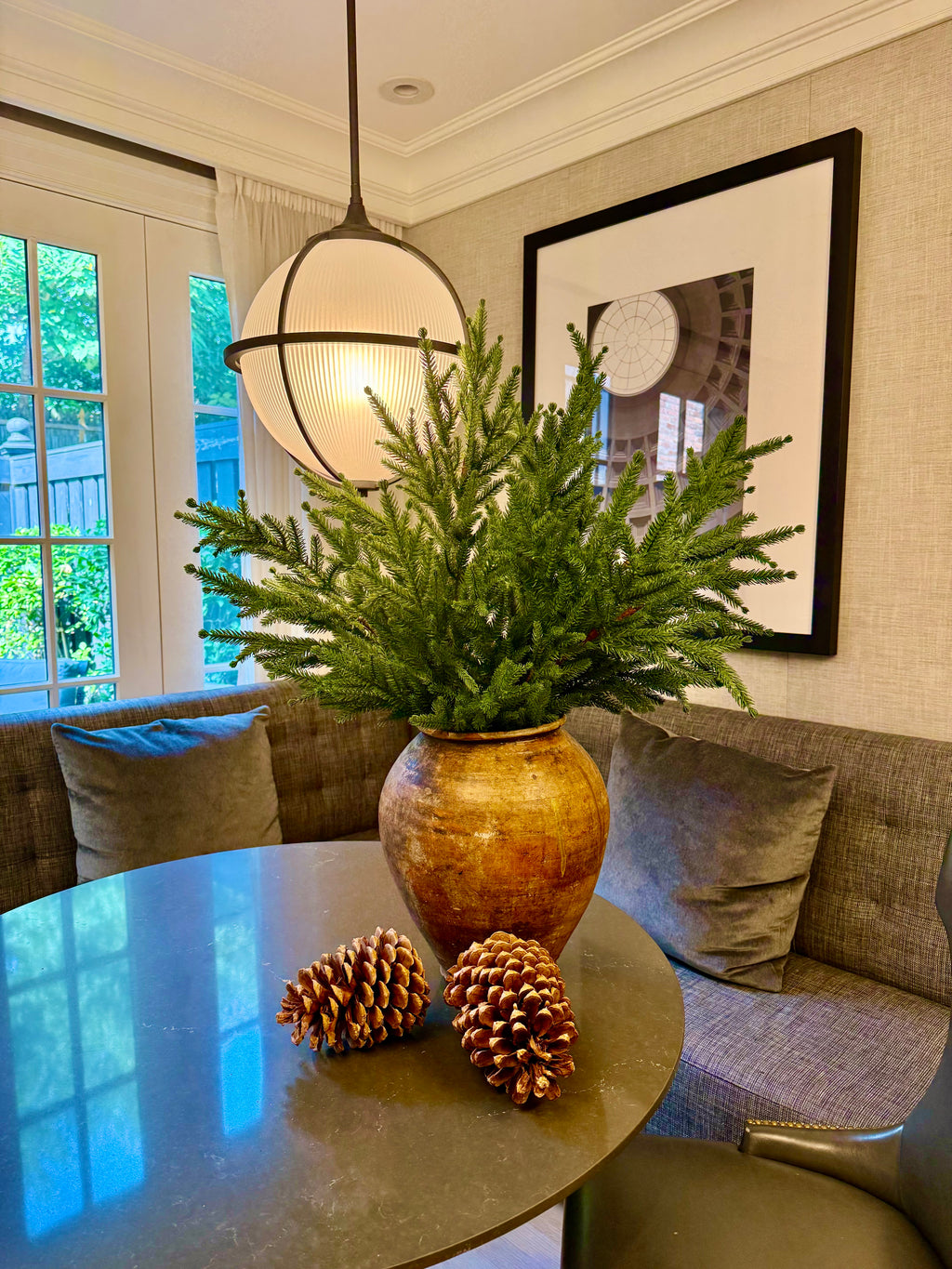 Faux Western Pine Branch – 40.5" Long Needle Evergreen Stem