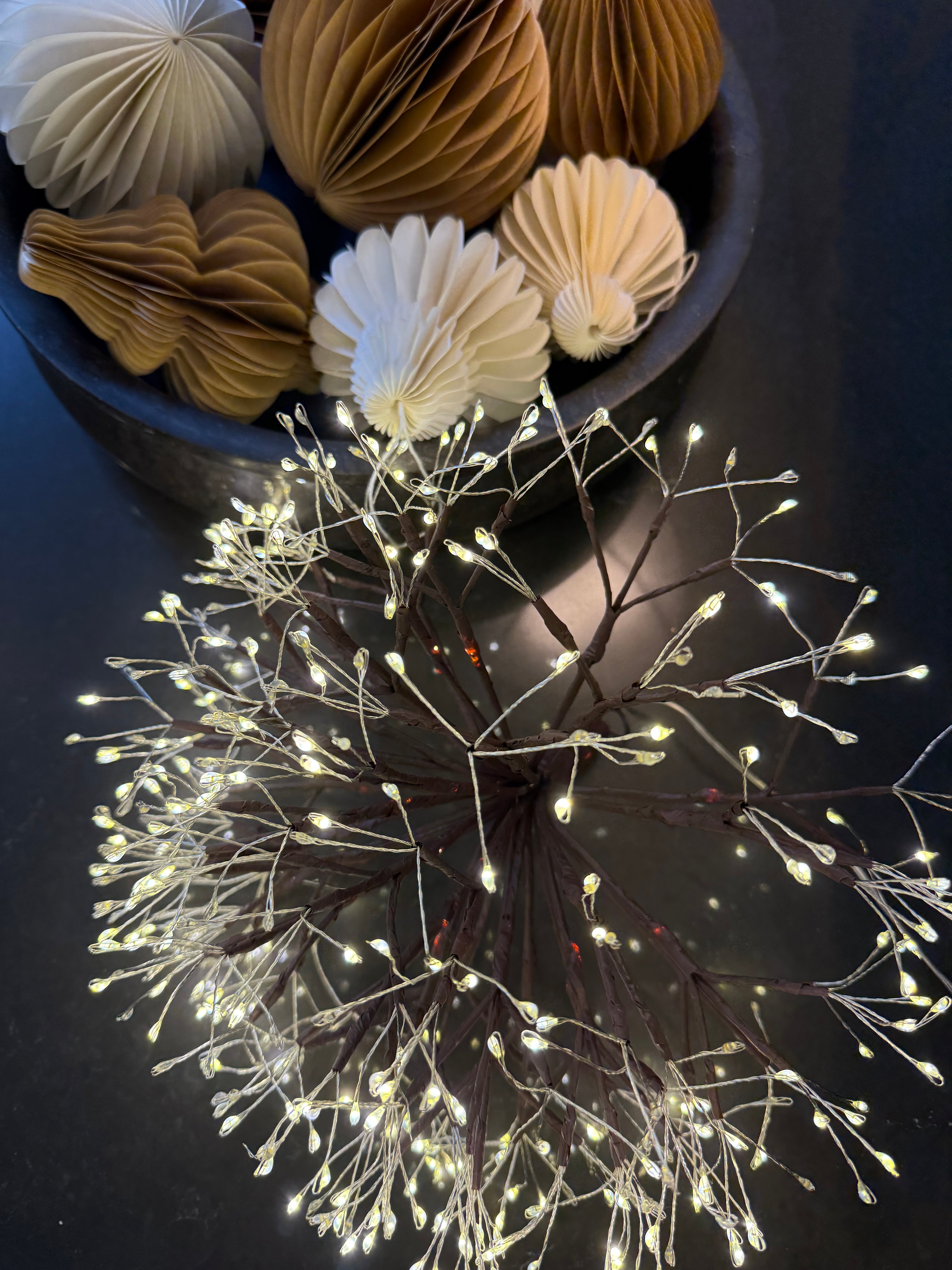 Warm White LED Light Balls – Glowing Decorative Orbs for Holiday, Wedding & Everyday Ambiance