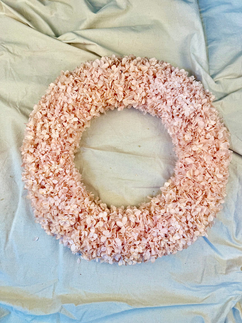 Premium Pink Wreath – Handcrafted Faux Floral Wreath for Front Door, Nursery, Weddings & Seasonal Décor | JD Home + Holiday