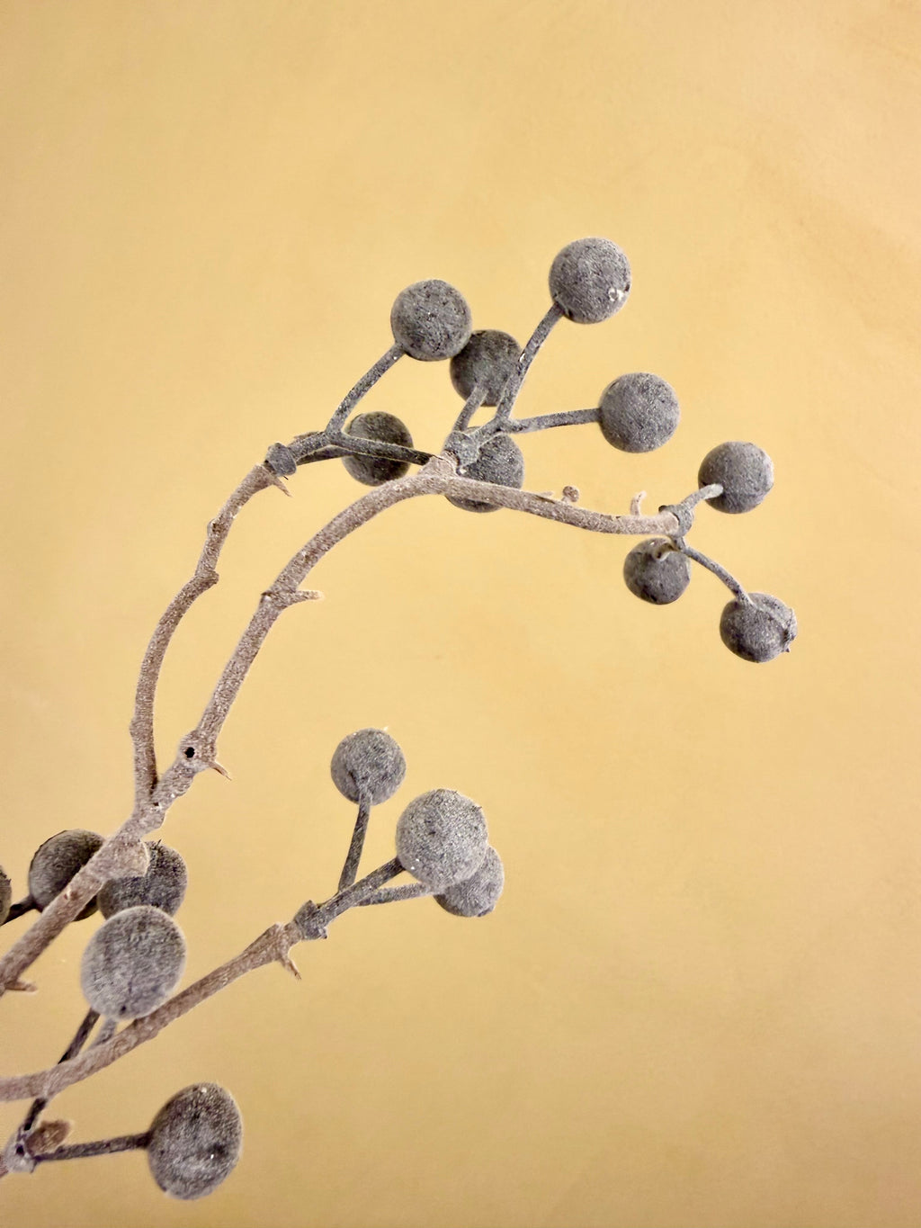 Faux Frosted Berry Stem – Winter White Holiday Branch for Arrangements & Styling | Snow-Dusted Designer Decor by JD Home + Holiday